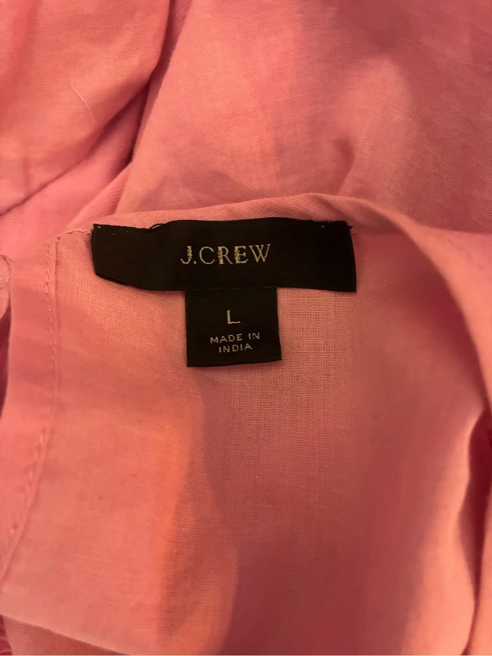 J. Crew lightweight pink